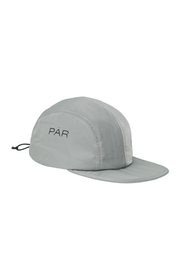 Gray cap with 'PAR' logo on a white background